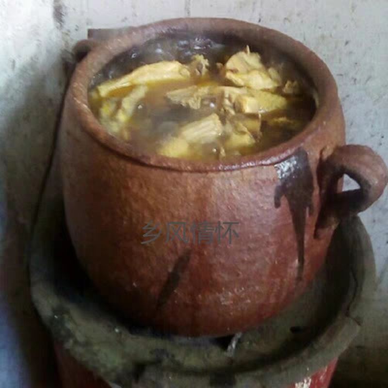 传统手工柴窑砂锅粗陶土吊子商用炖肉卤肉煮粥明火老式陶土罐瓦罐
