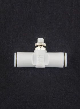 调节阀白色管道节流调速AS 1001F 04 AS2001 06 08 10 12 smc型51