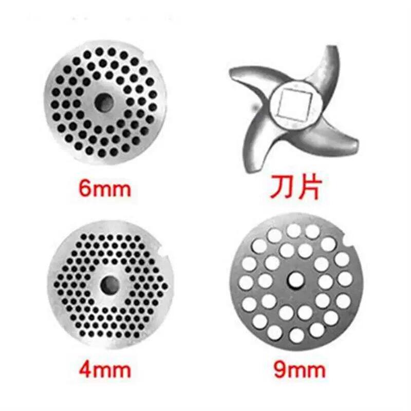 原装百成JQ1/JQ2绞肉机配件十字刀片绞切配件出肉板筛板绞肉孔板