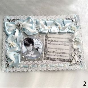 痛包diy材料全套送扎板银色系全套锻银痛包小食量扎痛包diy材料