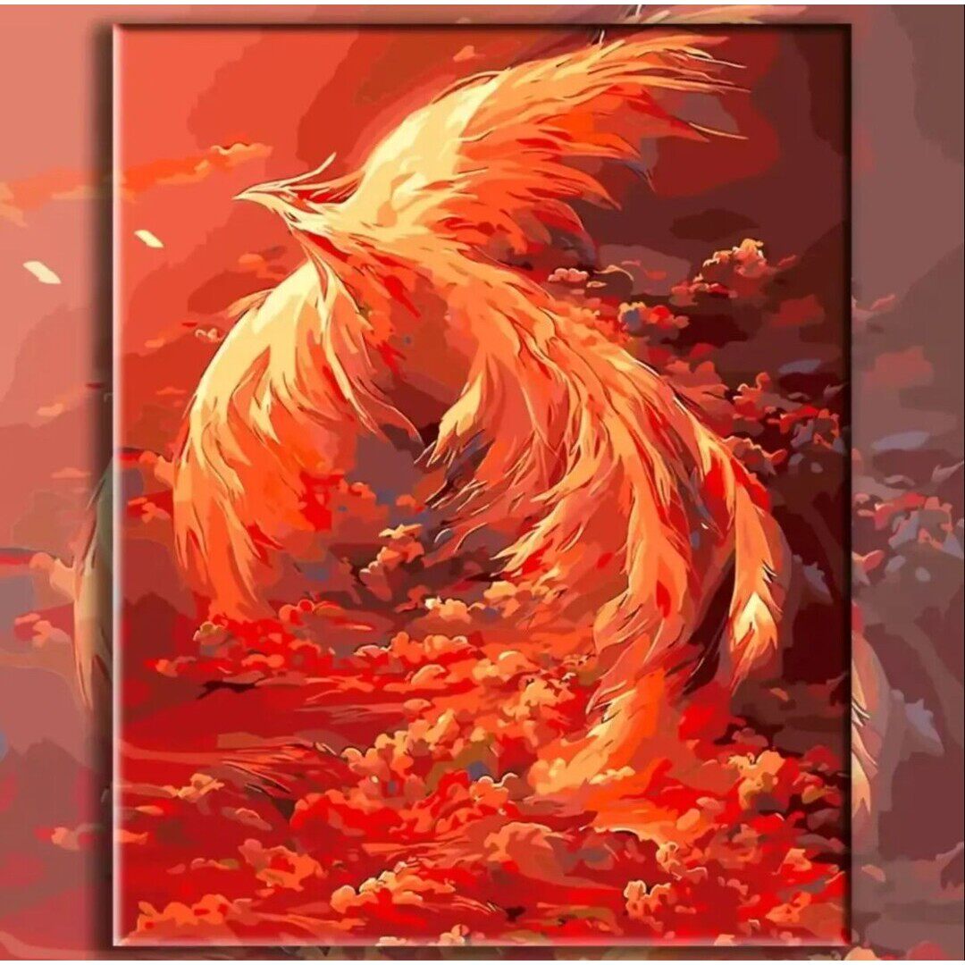 【40x50尺寸-第九代升级画布】DIY数字油画油画零基础画手工填色