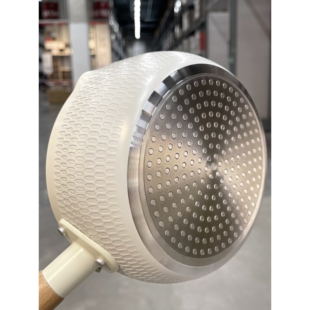 日本进口雪平不粘锅麦饭石奶锅家用煮泡面热牛奶燃气小锅辅食锅