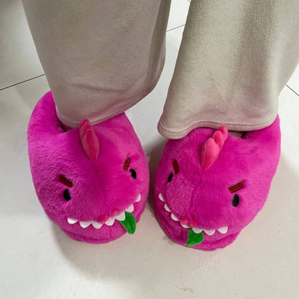 汪苏泷演唱会同款jk恐龙居家棉鞋超萌卡通素龙超暖棉鞋全包超厚,居家布艺,居家棉拖/棉鞋,淘宝优惠券,粉丝福利购,淘宝优惠卷