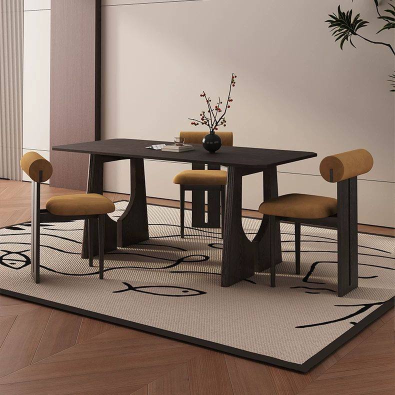 法式复古全实木餐桌椅子中古风2024新款美式高端家庭小户型,住宅家具,板木餐桌,淘宝优惠券,粉丝福利购,淘宝优惠卷