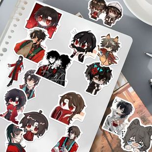 122张简伶贴纸二次元我不是戏神陈伶简长生同人高颜值周边diy贴画