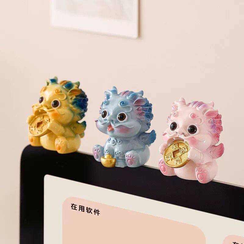 貔貅招财摆件办公室桌面工位装饰品治愈系情绪稳定可爱车载小礼物