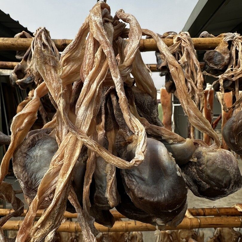 咸老鹅胗带胗系安徽六安腊味