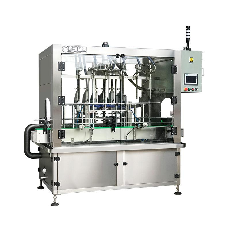 不锈钢质量流量计灌装机工厂自动化高精度食品瓶装液体定量包装机