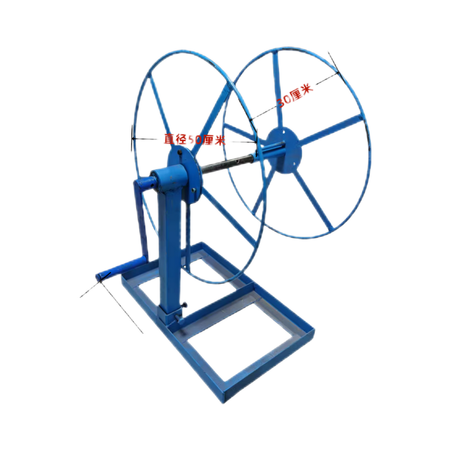 新款农用农田卷水管缠绕器手摇家用水带收卷器灌溉收放管电线收纳