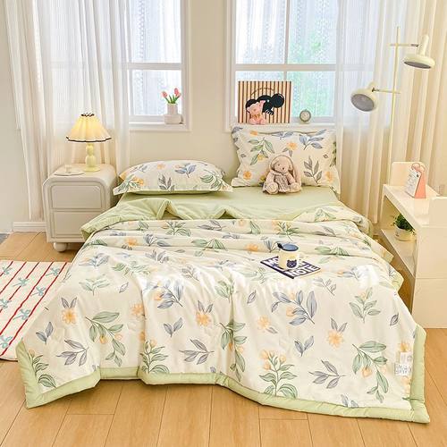 南极人夏凉被纯棉100全棉被子可机洗单人夏季空调被儿童四季通用