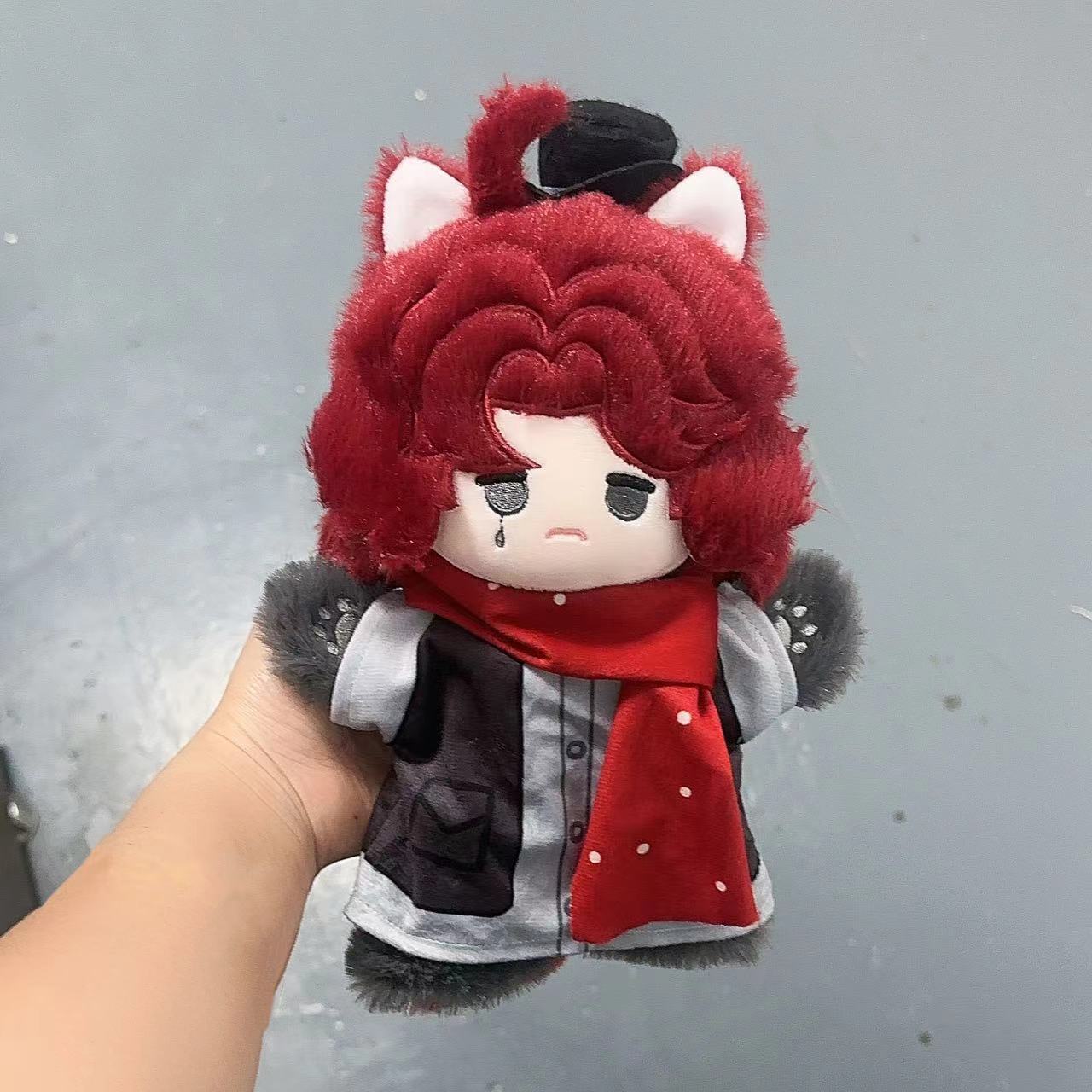 第五人格同人正版法罗哭泣慈善家魔术师幸运儿信徒可爱毛绒小手偶