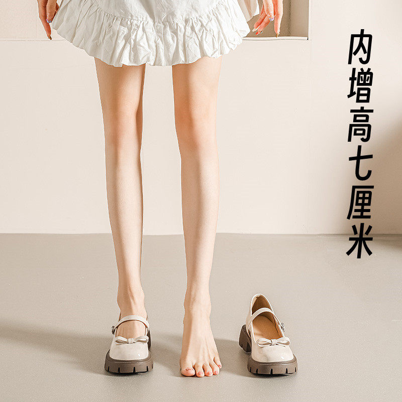 小码高跟鞋小码小皮鞋女32码2026夏新款学生蝴蝶结内增高玛丽珍鞋,女鞋,时尚休闲鞋,淘宝优惠券,粉丝福利购,淘宝优惠卷