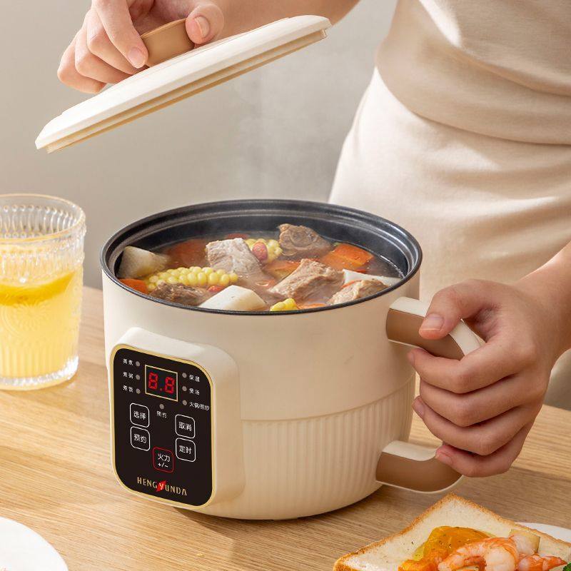 多功能智能电煮锅蒸煮家用电火锅 锅宿舍小电饭锅智能电热锅,厨房电器,电煮锅,淘宝优惠券,粉丝福利购,淘宝优惠卷