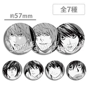 死亡笔记本 原画吧唧徽章 个人池 DEATH NOTE 夜神月 L 谷子周边