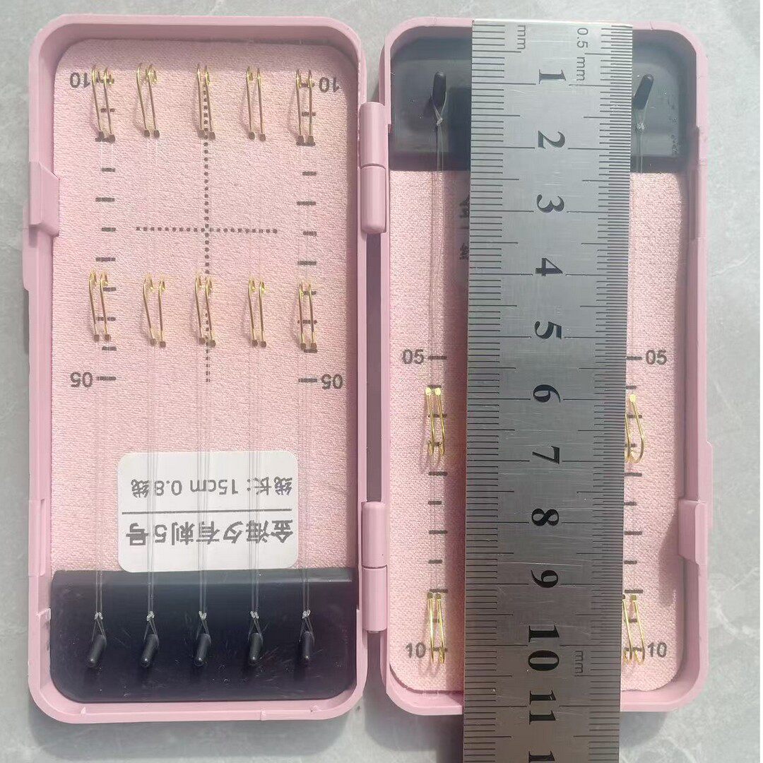 【15公分超短子线+东丽线】自选钩线金袖金海夕强硬锋袖子线双钩