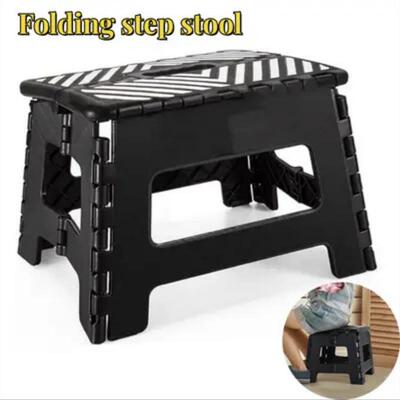 Pack of Folding Step Stools 3 Approx 33 0cm Tall Premium