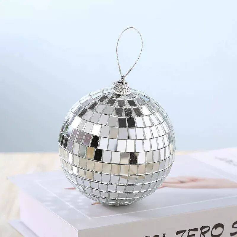 Mirror Reflective Ball Bar Disco Wedding Ins Cake Decoration