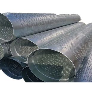 加工缠丝 325mm降水井滤水管 打井专用井壁钢花管 滤水管 螺旋桥式