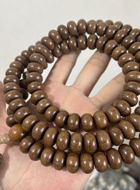 六道老料木老料降龙木108算盘珠男女手串佛珠时来运转平安手链