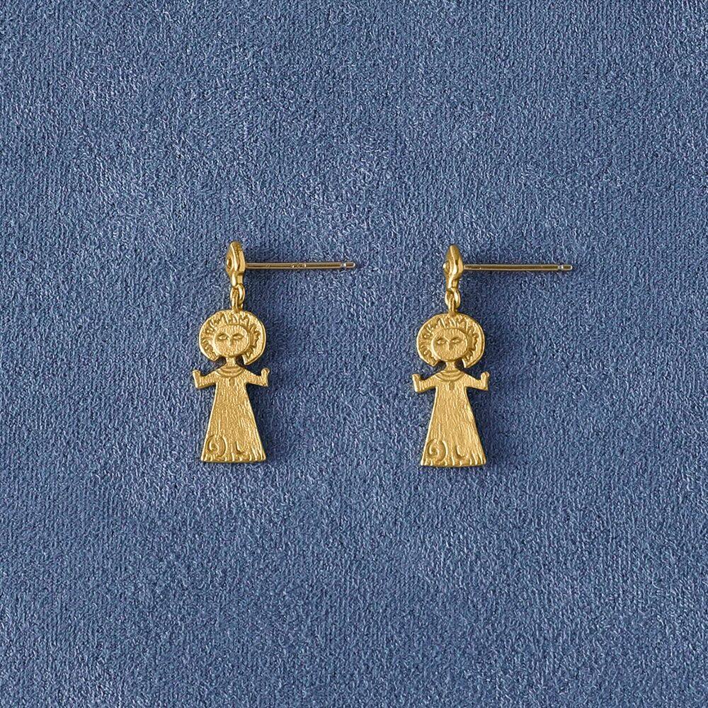 Star Ray【窦靖童同款】925纯银镀金海神耳环简约复古耳钉,饰品/流行首饰/时尚饰品新,银饰耳饰,淘宝优惠券,粉丝福利购,淘宝优惠卷