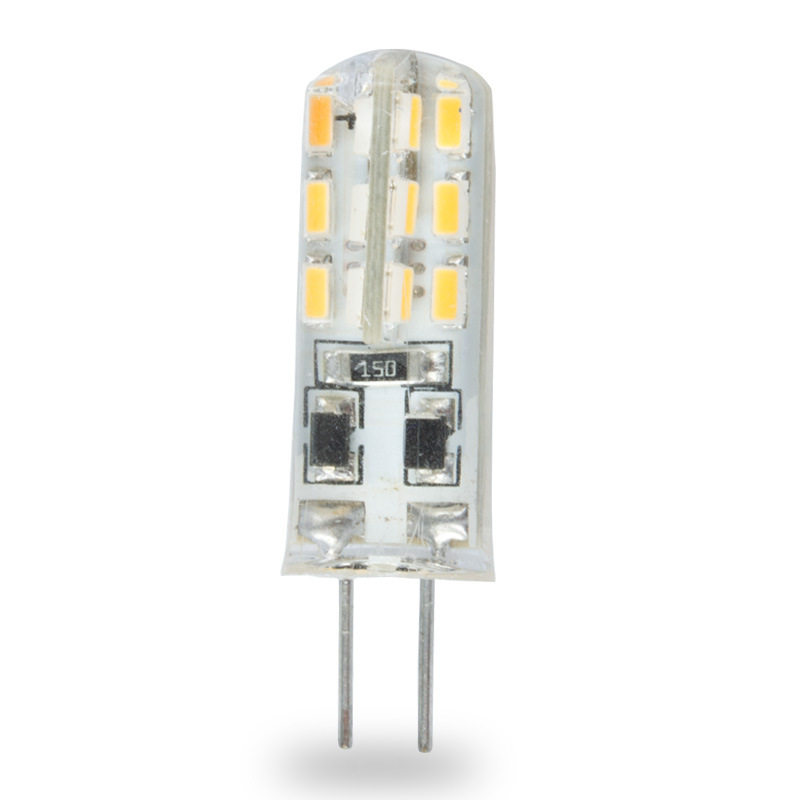1.5W 220V led插脚灯泡 3014 24珠水晶灯珠 AC12V g4硅胶灯光源,家装灯饰光源,LED玉米灯,淘宝优惠券,粉丝福利购,淘宝优惠卷