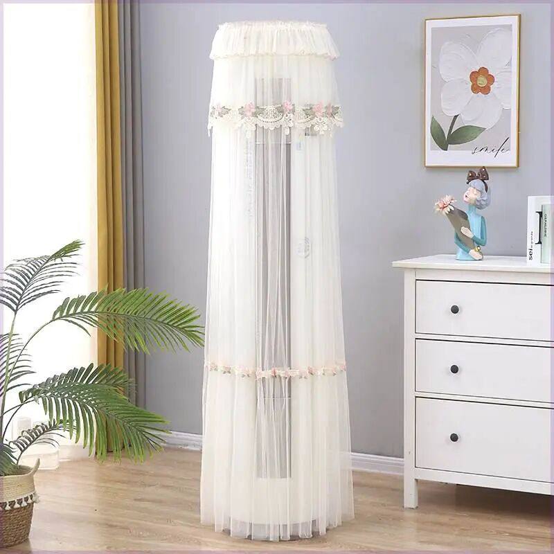 立式空调防尘罩格力柜机空调罩美的圆柱形开机不取客厅防尘空调罩