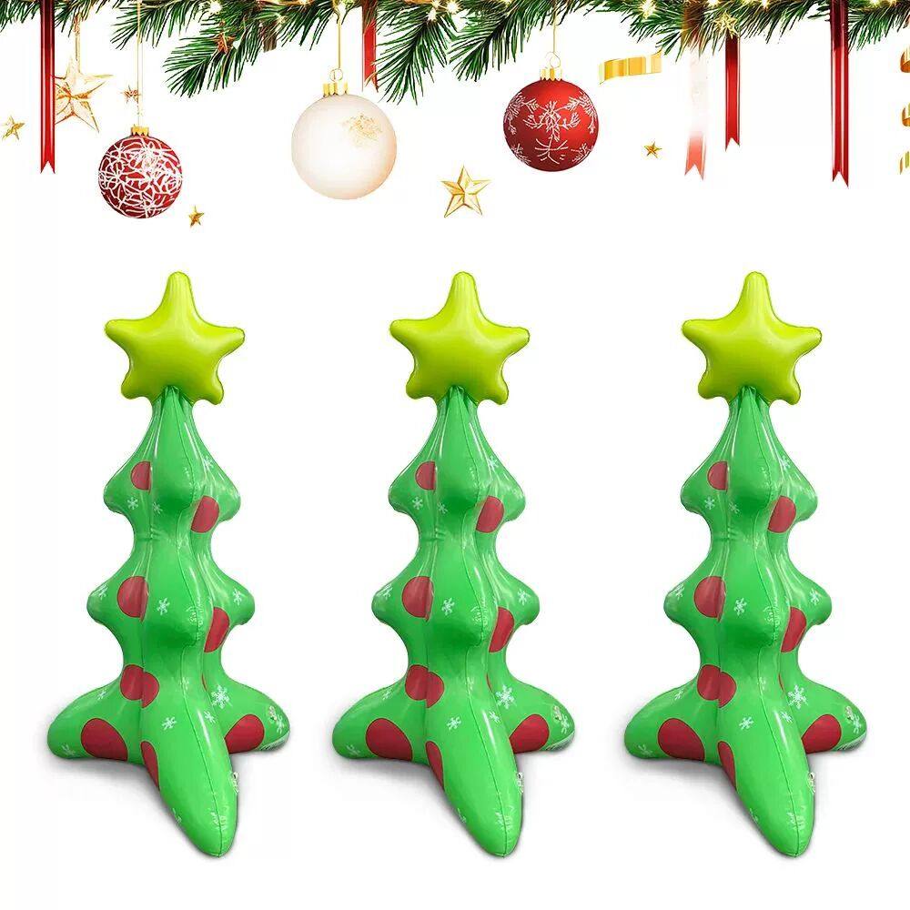 Inflatable Christmas Tree Decoration PVC Material Christmas