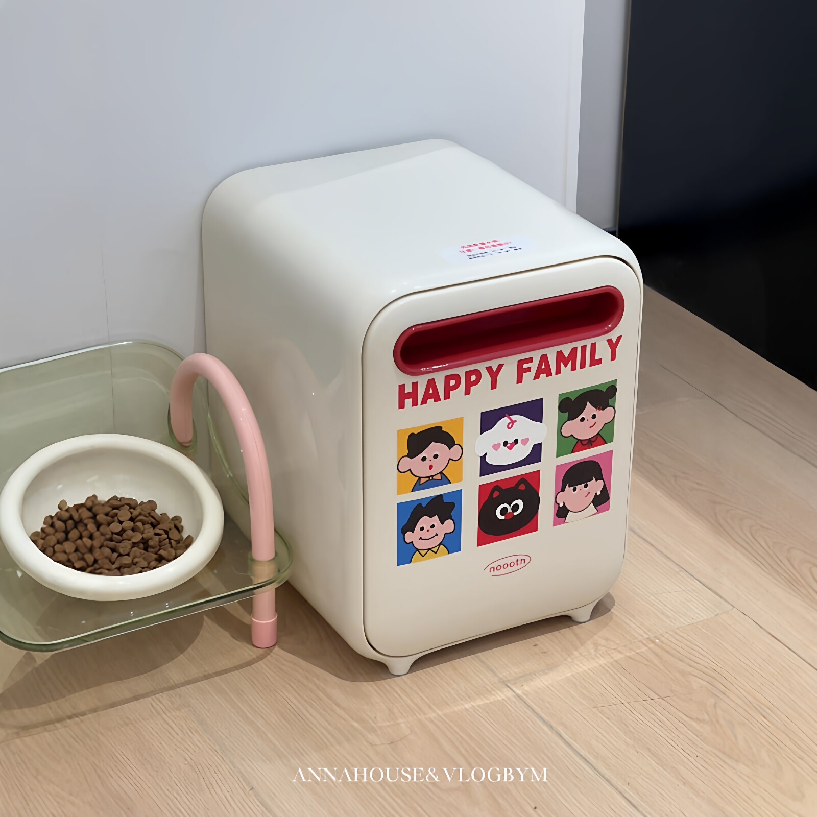 猫粮储存桶密封防潮10斤带勺子狗粮桶猫咪宠物粮存储收纳盒大容量