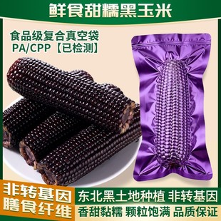 铝箔东北新黑甜糯玉米10支装整箱5.5斤