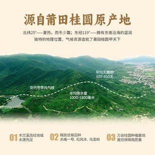 古小圆古法桂圆肉罐装莆田桂圆肉干无核干龙眼肉无硫熏零食泡水