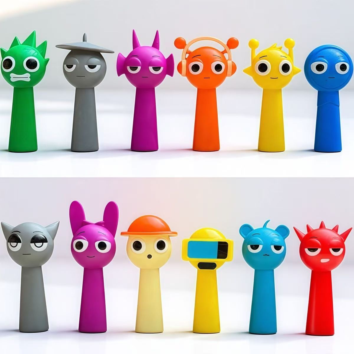 爆款节奏盒子Sprunki手办音乐盒子游戏周边模型儿童玩具全套礼物