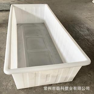 2500L推布车方箱纺织印染方箱米塑料方箱塑料推车方桶布草车