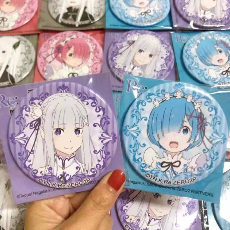 【官谷】Re0从零开始的异世界生活 75mm徽章/吧唧 爱蜜莉雅周边,模玩/动漫/周边/娃圈三坑/桌游,动漫徽章/立牌,淘宝优惠券,粉丝福利购,淘宝优惠卷