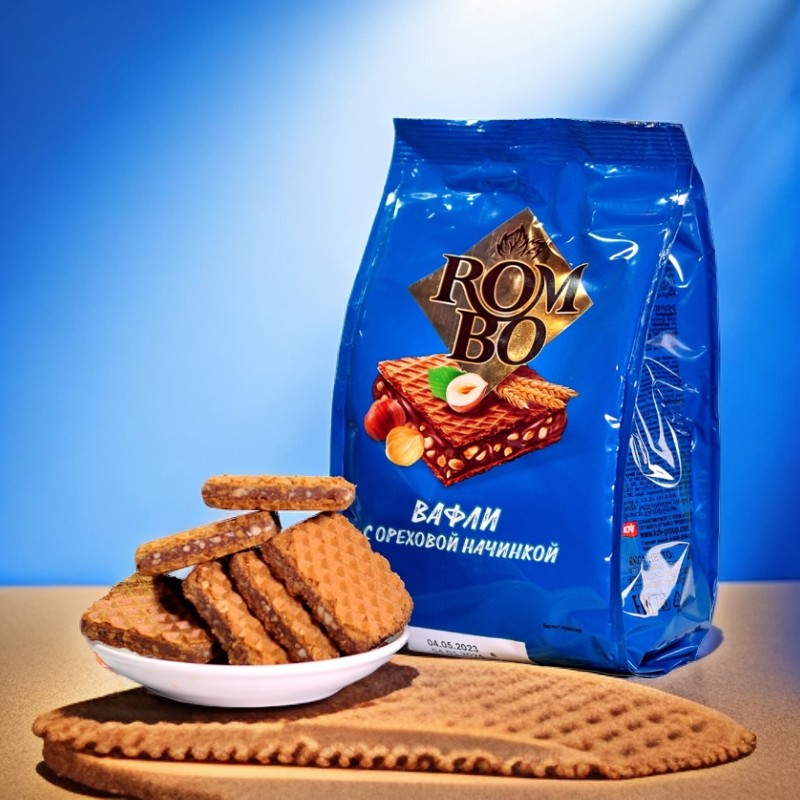 【老柯专属】KDV榛仁纯可可巧克力夹心威化华夫饼干休闲零食