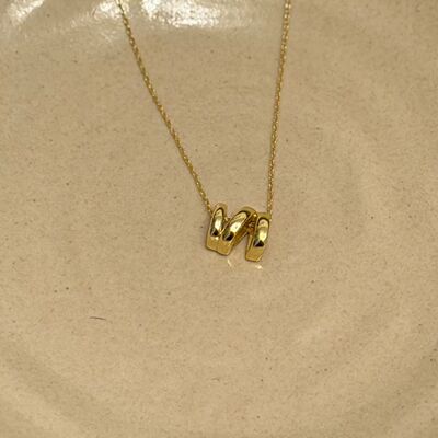 Star Ray折痕项链锁骨情侣925银简约精致典雅复古礼物送女友礼物