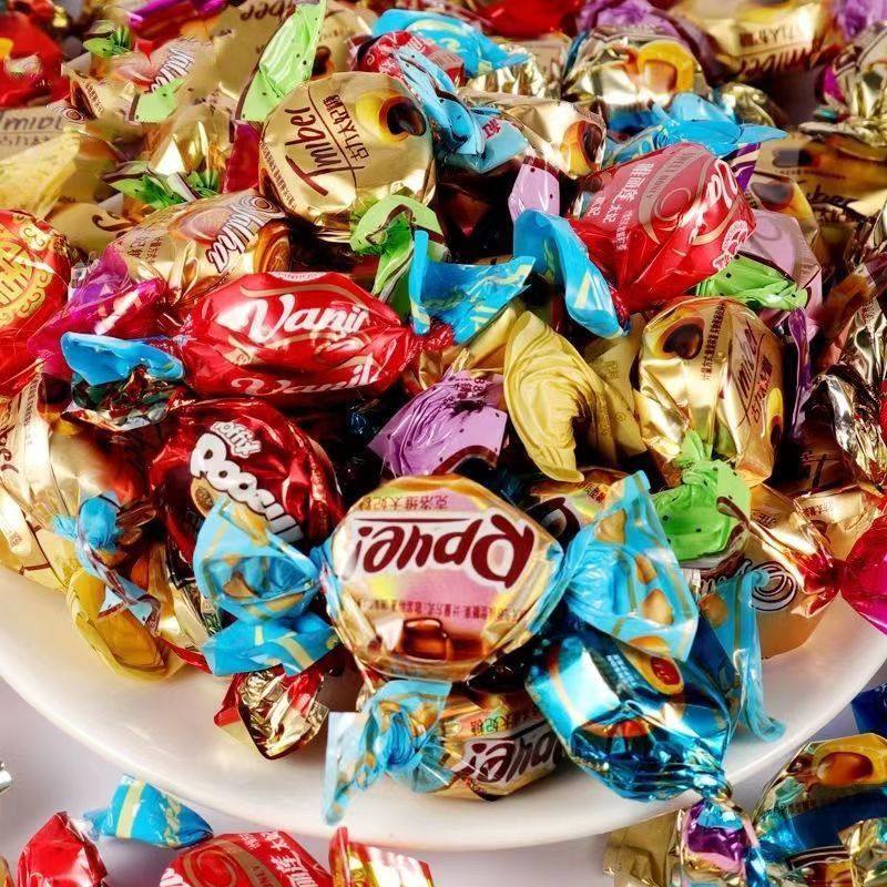 【混合装太妃糖】太妃糖零食夹心巧克力味糖果结婚喜糖年货整箱
