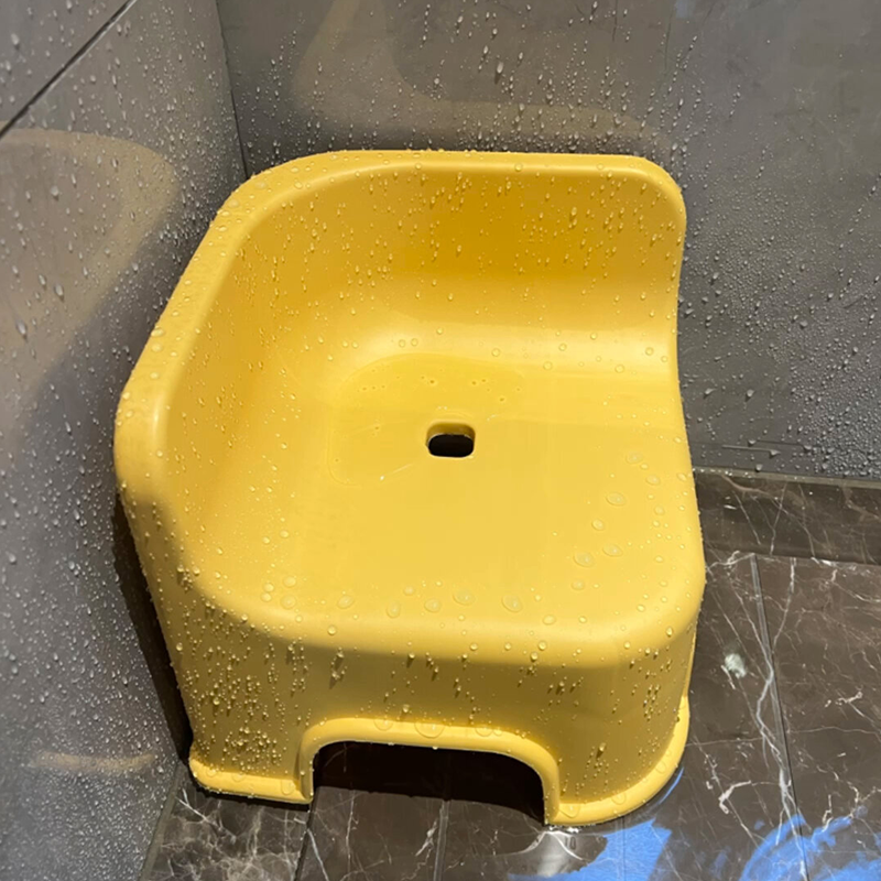 不占空间防滑洗澡凳 加厚可叠放现代矮凳 家用防滑塑料小方凳 简