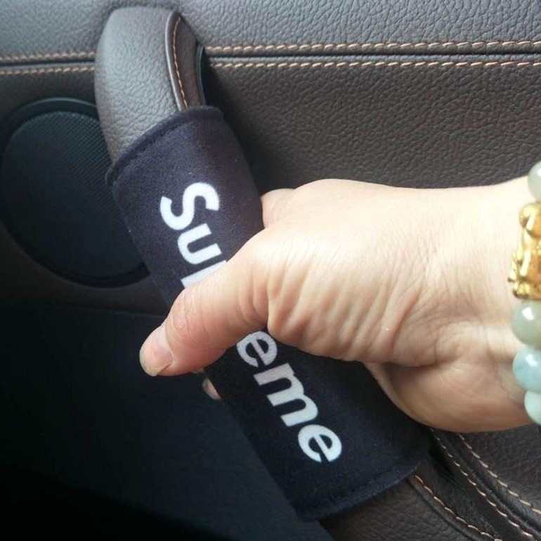 汽车门把手保护套防刮贴门边防撞套车门内侧拉手套装饰用品车用门