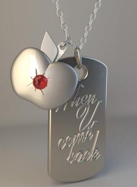 恋与深空夏以昼吊坠项链小众原创设计轻奢ins时尚精致百搭送好友