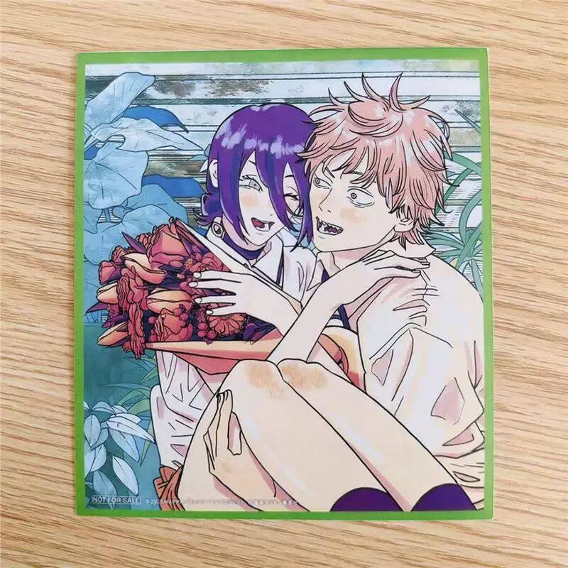 日谷代餐 电锯人蕾塞篇入场特典2.0一种结局色卡优质高清打印自制,模玩/动漫/周边/娃圈三坑/桌游,动漫徽章/立牌,淘宝优惠券,粉丝福利购,淘宝优惠卷