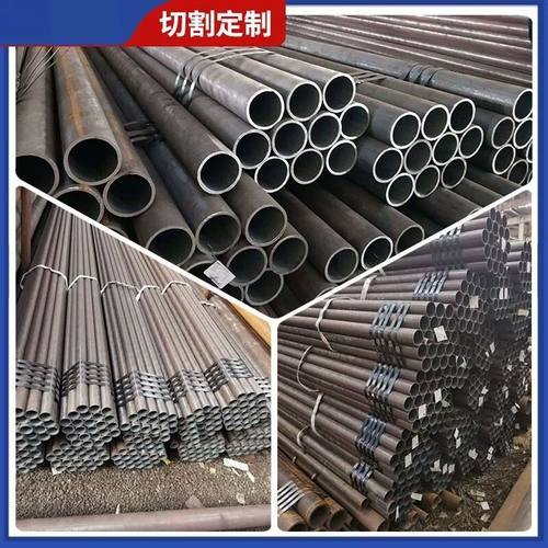 无缝方管Q345B/C/D/E Q355 16MN圆改方结构钢矩形管空心铁管切割