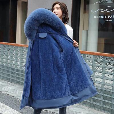 Winter Jacket 2025 New Women Parka Clothes Long Coat Wool