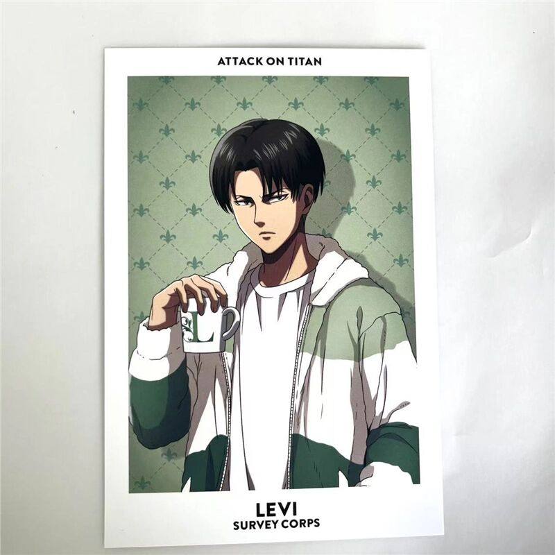 【正版日谷】进击的巨人 居家服 特典 先行 利威尔艾伦明信片周边,模玩/动漫/周边/娃圈三坑/桌游,动漫徽章/立牌,淘宝优惠券,粉丝福利购,淘宝优惠卷