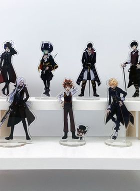 动漫家庭教师周边亚克力立牌泽田纲吉狱寺隼人六道骸桌面摆件礼物