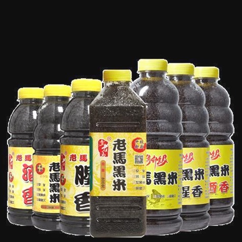 老马黑米黑坑野钓鲫鱼鲤鱼打窝料传统台钓底窝泡酒米饵料窝米鱼