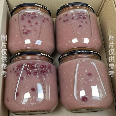 红豆薏米粥薏仁红豆八宝粥铁罐免煮懒人早餐速食粥即食粥整箱