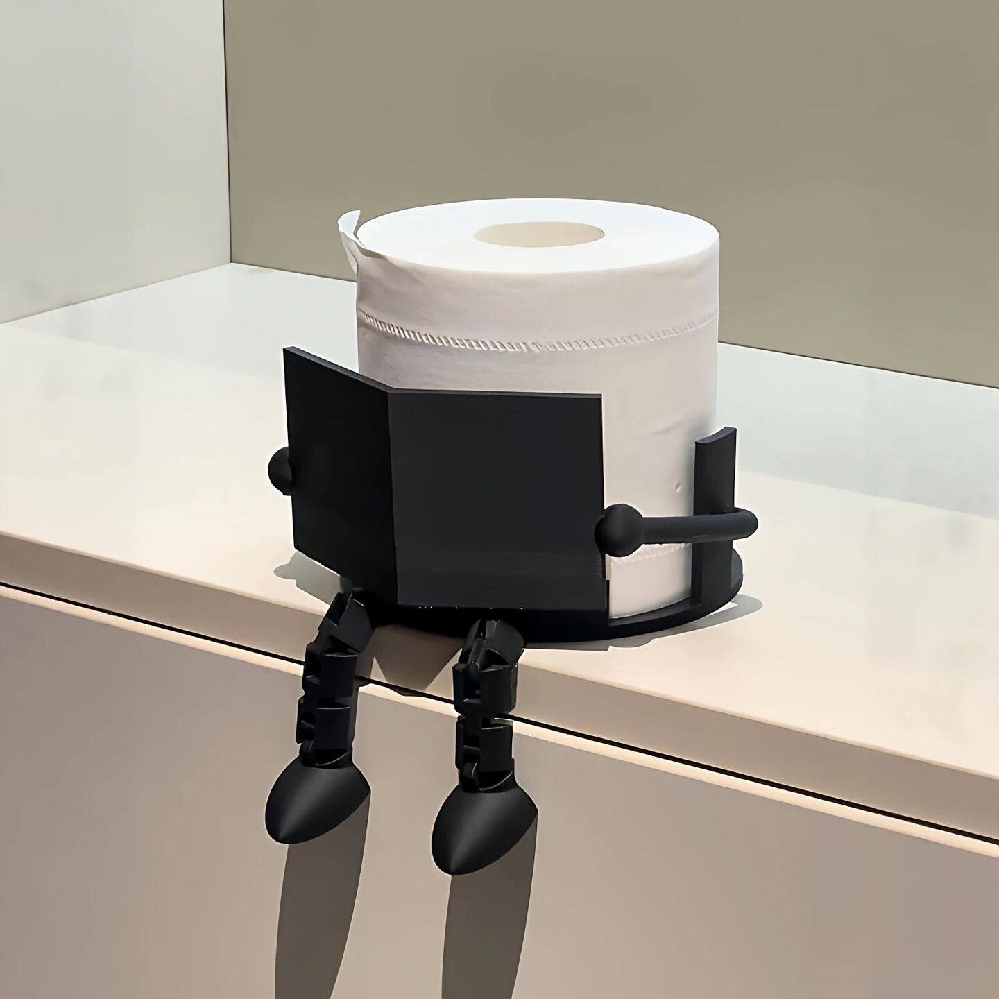 卫生纸架阅读搭子厕所卷筒卫生纸架3D打印创意纸巾收纳化妆室桌面,家居饰品,装饰摆件,淘宝优惠券,粉丝福利购,淘宝优惠卷
