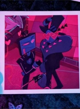 美谷散货地狱客栈hazbin hotel相卡双v沃克斯vox瓦伦提诺val动漫