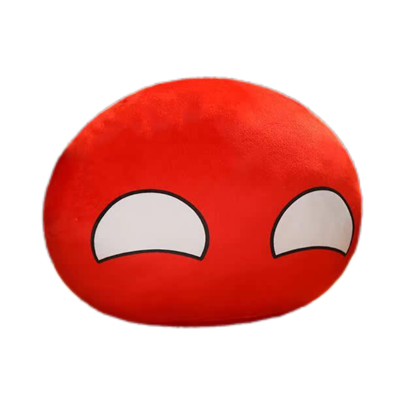 波兰球国家球毛绒玩具团子抱枕公仔玩偶动漫周边二次元可爱礼物男