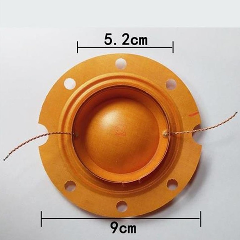真美原厂25W50W100W农村广播高音大喇叭音膜片音圈扬声器16欧线圈